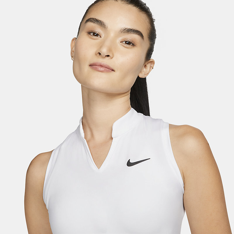 Nike Court Dri Fit Victory Dress Beyaz - 2