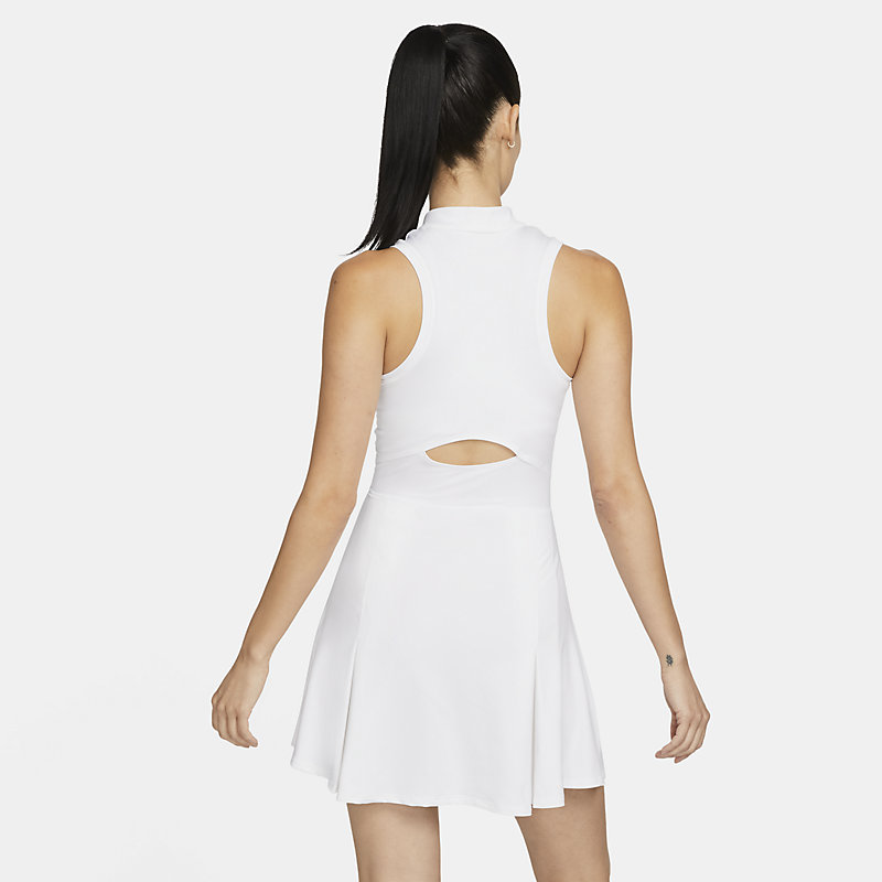 Nike Court Dri Fit Victory Dress Beyaz - 3