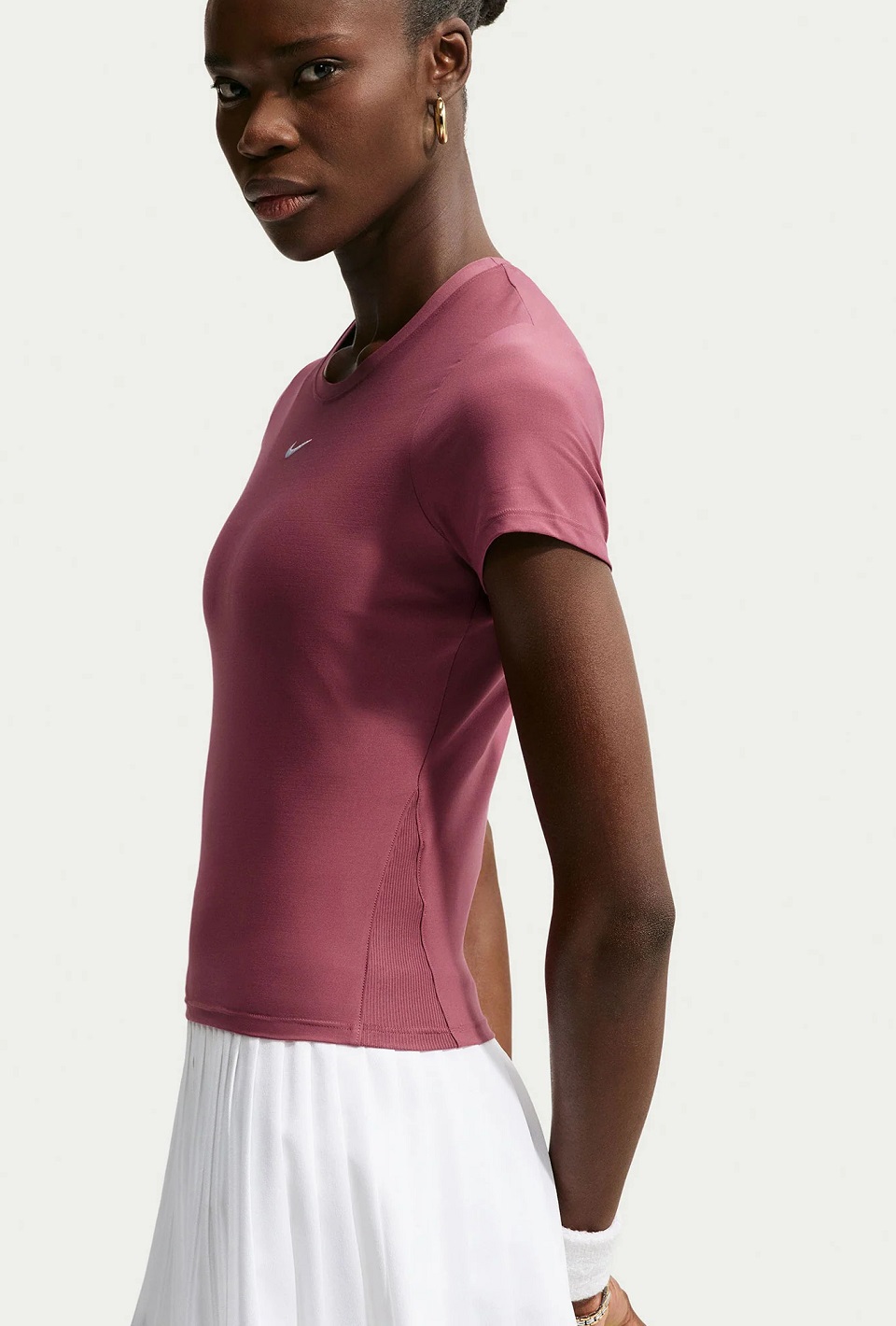 Nike Victory Kadın Dri-FIT Tenis Tişörtü  - 4