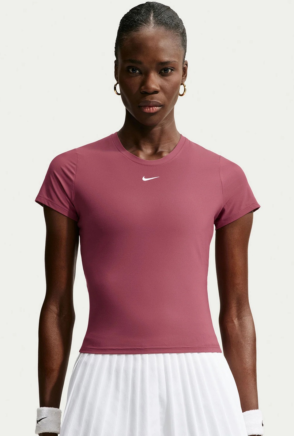 Nike Victory Kadın Dri-FIT Tenis Tişörtü  - 5