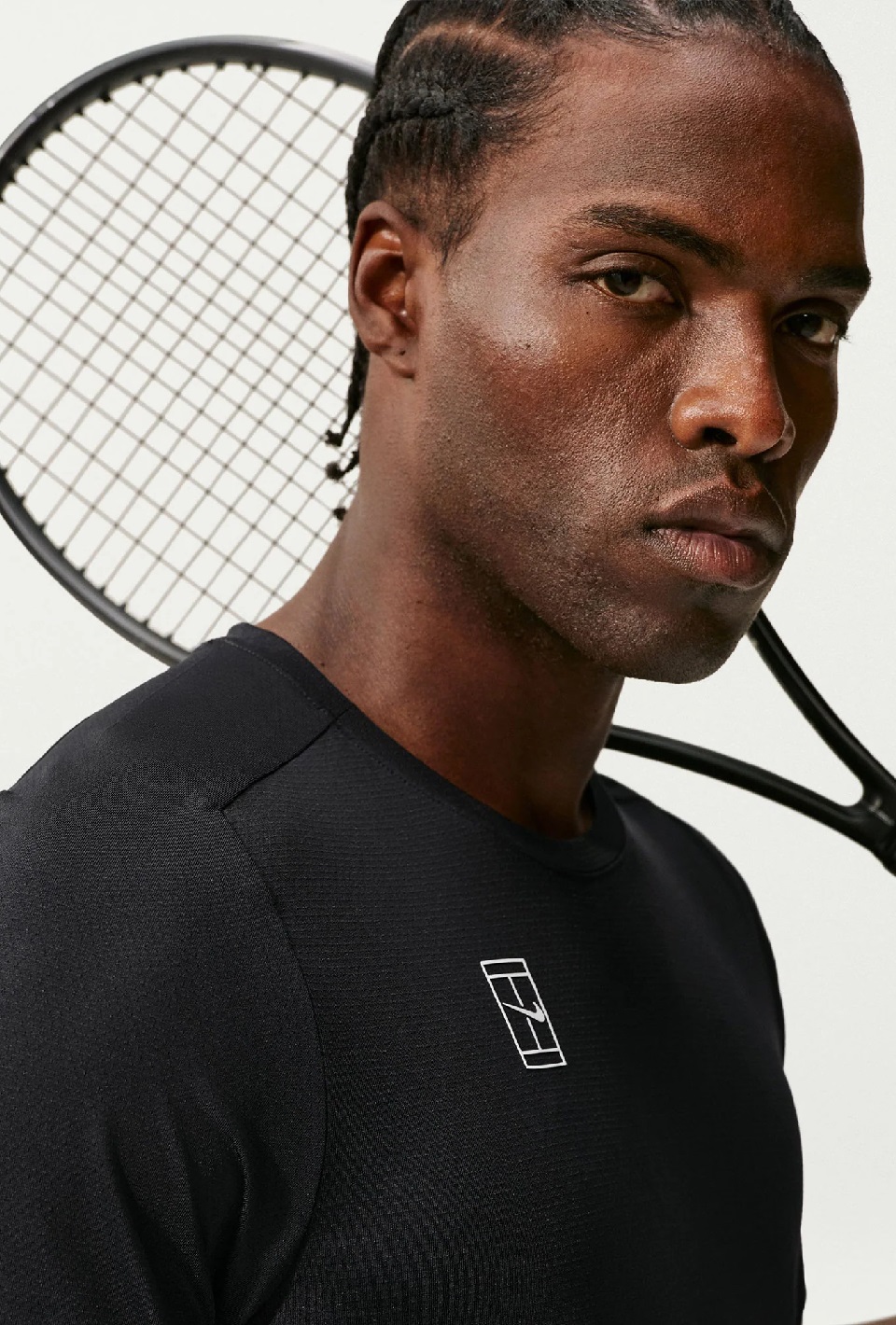 NikeCourt Advantage Dri-FIT Erkek Tenis Üstü FZ6910-010 - 3