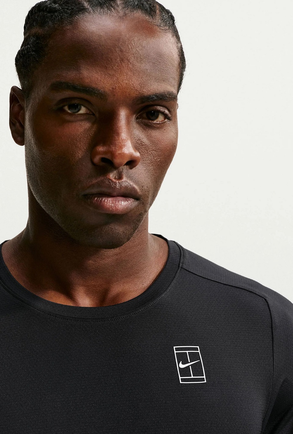NikeCourt Advantage Dri-FIT Erkek Tenis Üstü FZ6910-010 - 5