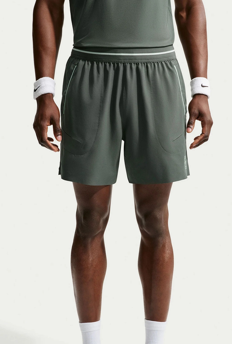 NikeCourt Advantage Erkek Dri-FIT 6 İnç Tenis Şortu FZ6913-303 - 5