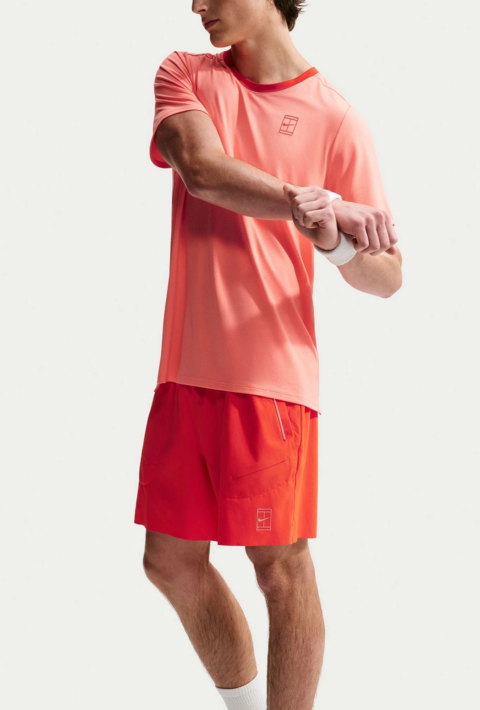 NikeCourt Advantage Erkek Dri-FIT 6 İnç Tenis Şortu - FZ6913-633 - 3