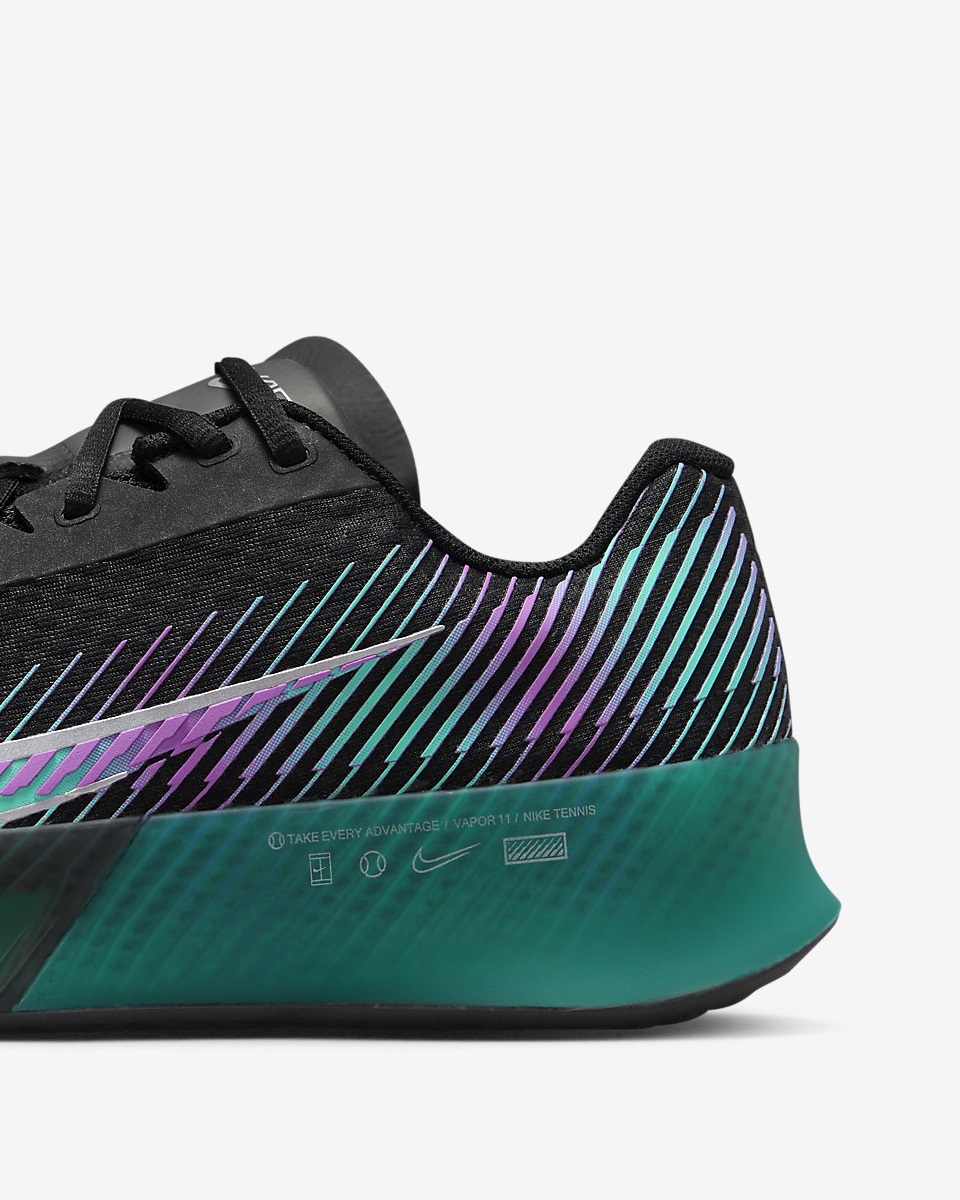 NikeCourt Air Zoom Vapor 11 Attack PRM Sert Kort (M) - 7