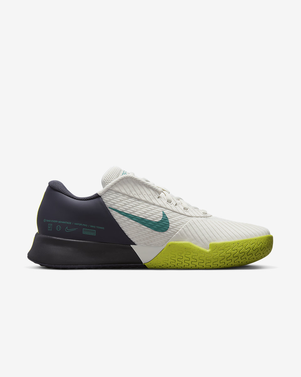 NikeCourt Air Zoom Vapor Pro 2 Sert Kort Erkek Tenis Ayakkabısı - 3