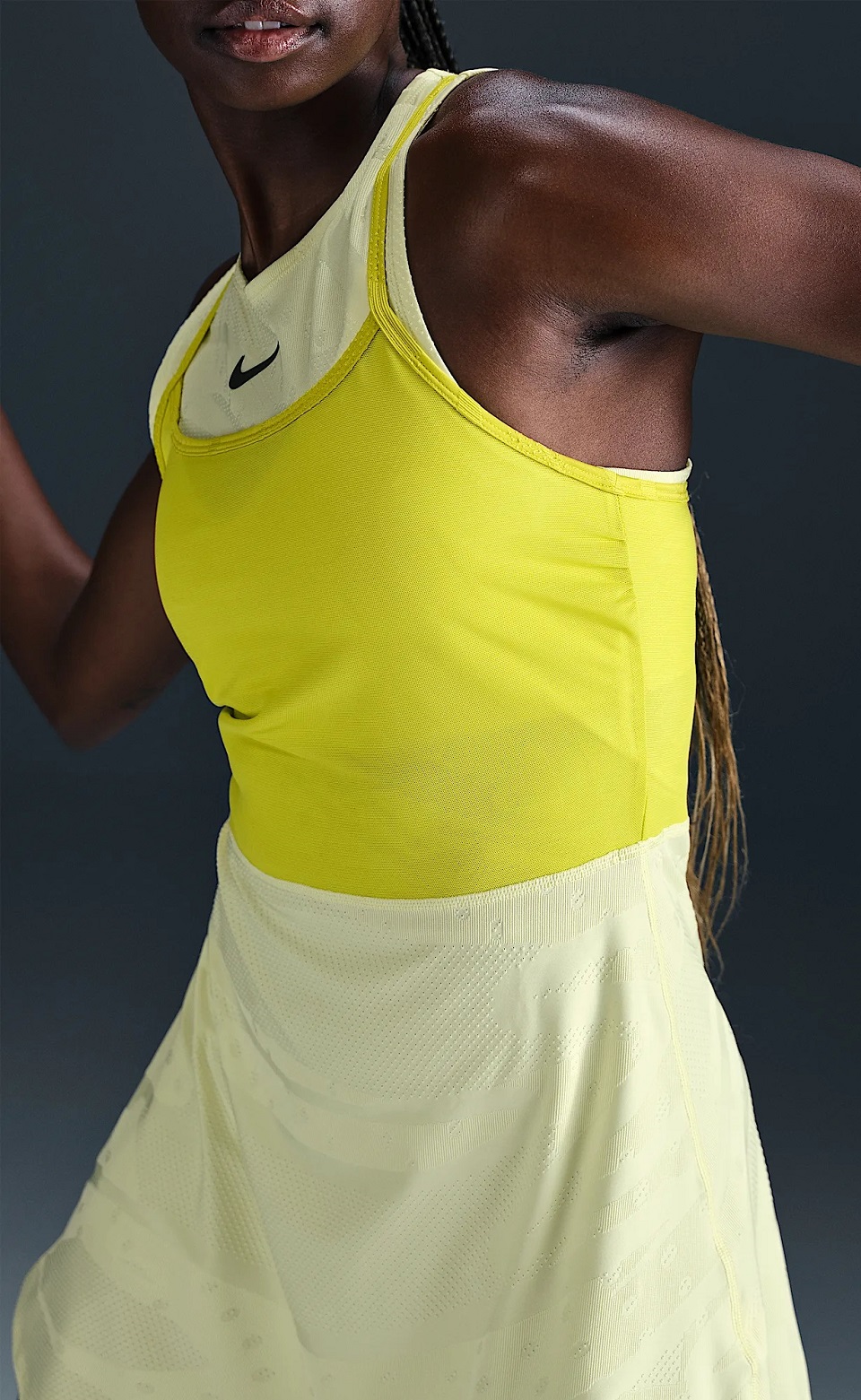 NikeCourt Slam Dri-FIT Kadın Tenis Elbisesi - 5