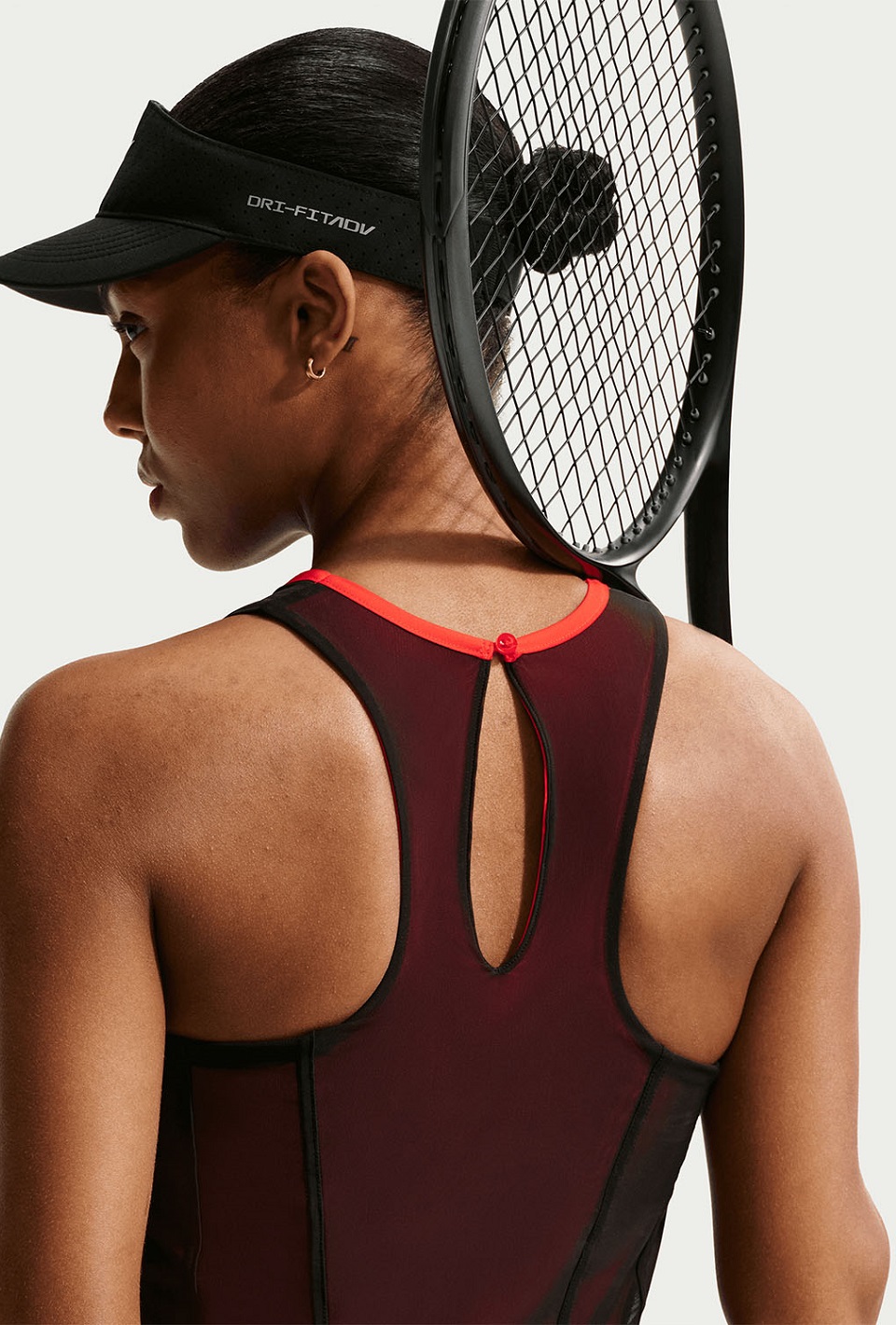 NikeCourt Slam Kadın Tenis Elbisesi - IH3765-010 - 4