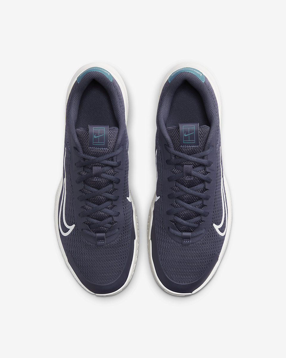 NikeCourt Vapor Lite 2 Sert Kort Erkek Tenis Ayakkabısı - 4