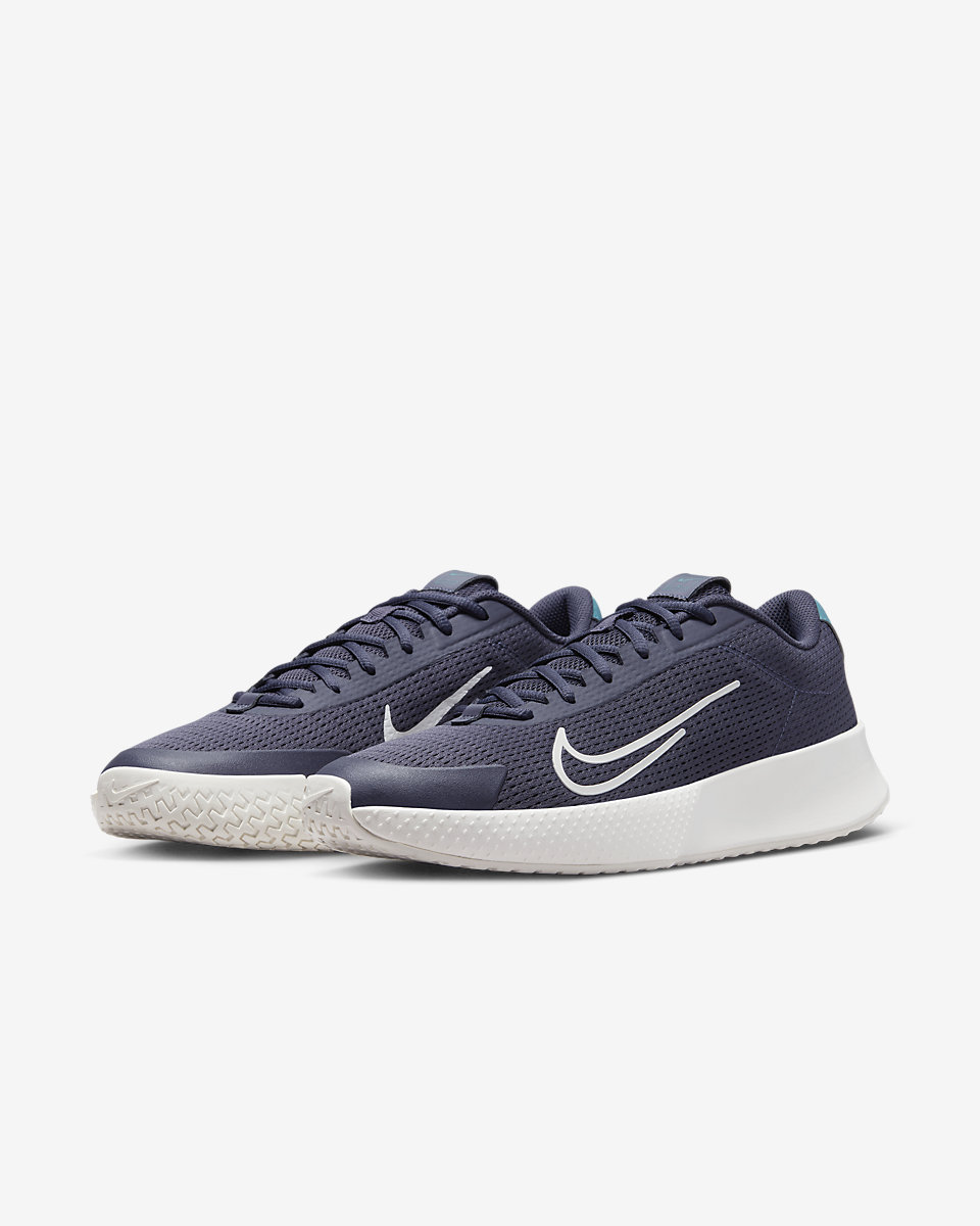 NikeCourt Vapor Lite 2 Sert Kort Erkek Tenis Ayakkabısı - 5