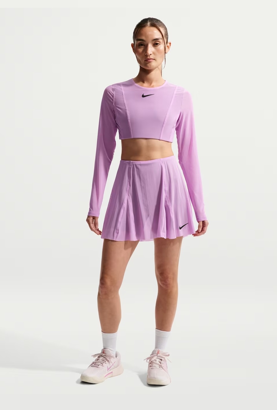 Nike Court Slam High-Rise Kadın Pembe Tenis Eteği II3472-503