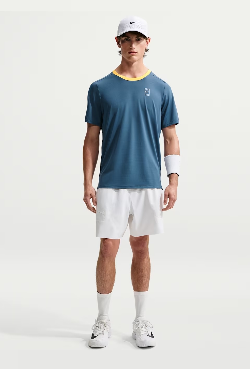 NikeCourt Advantage Erkek Tenis Tişörtü (FZ6910-438)
